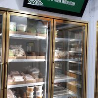 Freezer at Nan's Noodle House in Calgary