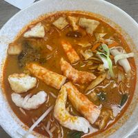 Vegan Laksa! Amazing! at Nan's Noodle House in Calgary