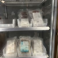 Vegan meats  at Nan's Noodle House in Calgary