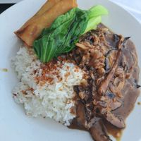 Vegan adobo at Nan's Noodle House in Calgary