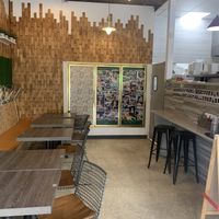 Seating   at Nan's Noodle House in Calgary