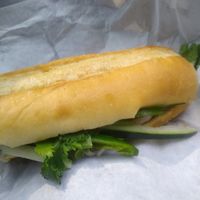 Tofu Bahn mi sandwich was super good! at Bamboo Tree Pho & Sandwich in Lynnwood