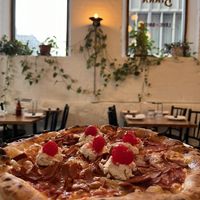 Best pizza!  #Veganuary at Love & Dough in Brooklyn