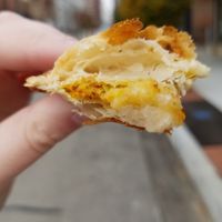 Vegan hotpocket (veg and cheez) at Eishaus in Covington