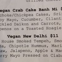 Menu at NoDa Bodega in Charlotte