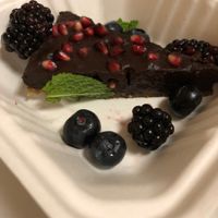 Chocolate & Pomegranate Torte at NoDa Bodega in Charlotte
