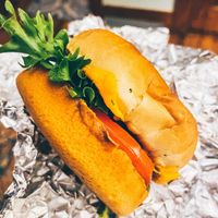 Classic with VEGG-E patty  at Veg-n in Okemos