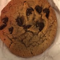 Vegan cookie we got to try  at Veg-n in Okemos