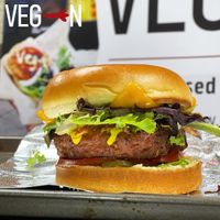 Beyond Burger at Veg-n in Okemos