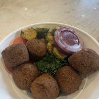 Granted this meal is takeaway so presentation won’t be fab. But you can see the sprouts and kale are old!   at Nutrition Station in Parramatta