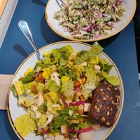 Own mix of salad at Wedo in Kongens Lyngby