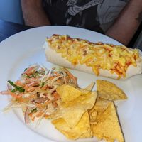 Vegan burrito at Amigos Mexican Kitchen in Sheffield
