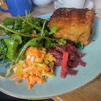 Herzhafter armer Ritter at Cafe Bar Armer Ritter in Cologne