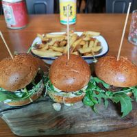 Sliders at Submarine burger in Zagreb