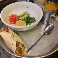 Vegan tortilla soup at Taco Mamacita in Nashville