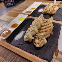  at Champagne & Gyoza Bar in Osaka