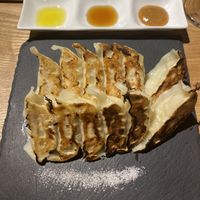   at Champagne & Gyoza Bar in Osaka