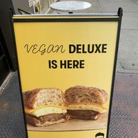 This new sandwich is yummy! at Gregory's Coffee - Park Ave in New York City