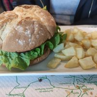 hamburguesa at Ancora in A Coruna