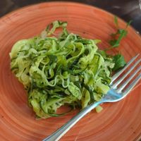 Zucchini for starters. at L'Antico Arco Osteria in Ceglie Messapica