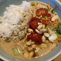 Green Curry   at Ping Pong Poke in Salzburg