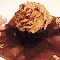 Chocolate Cupcake at Sans Gluten Artisan Bakery in Johnston