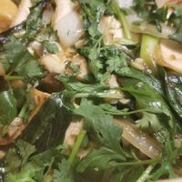 Basil tofu at Kin Khao Thai Eatery in Crescent City