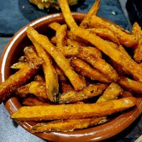 Sweet potato fries. at Davasa Burguer in Mallorca