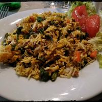 Biryani vegan at Le Dodo Posé in Clichy