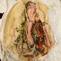 Falafel wrap! at Mama's Hummus in Camarillo