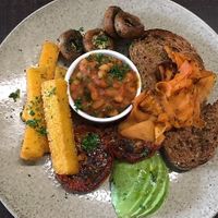vegan big breakfast at Otaki Kitchen in Otaki