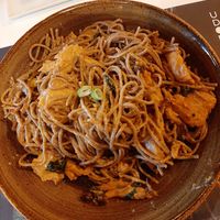 Udon with Heura filets at UDON in Bilbao
