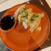 Vegan gyoza at UDON in Bilbao