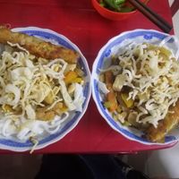 Quang noodles  at Chay Cô Xuân in Da Nang
