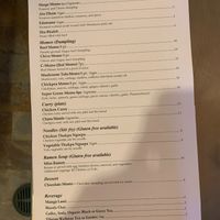 Menu as of 19 September 2020 (the menu changes regularly). There are always several vegan items.  at Catskill Momos in Delhi