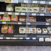 Tofus, Tempe and meat substitutes at Margiotta in Edinburgh