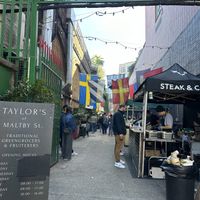   at Maltby Street Market in South East London