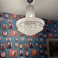 Bathroom decor   at Hen House Eatery in Minneapolis