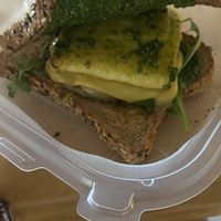 Breakfast sandwich   at Hen House Eatery in Minneapolis