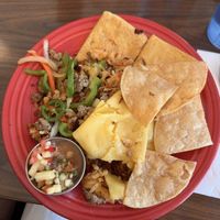 Vegan Hash (the apple pico is reallyyyy good)  at Hen House Eatery in Minneapolis
