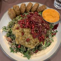 my delish meal  at Fafelle in Stockholm