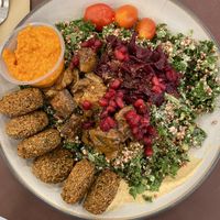 Middle Eastern bowl   at Fafelle in Stockholm