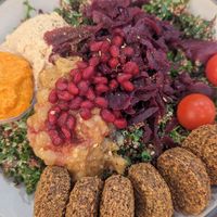 Middle East bowl at Fafelle in Stockholm