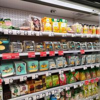 Cheese selection at Fantastico in Sofia