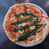 Veganised Vegesaurus at Fat Toni's Pizzeria in Stroud