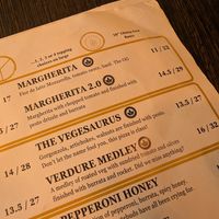 The walnuts were delicious, very surprisingly nice touch! at Fat Toni's Pizzeria in Stroud