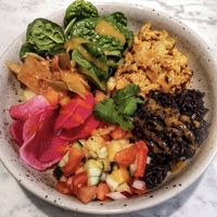 Great bowl! at Kafé Plattan in Stockholm