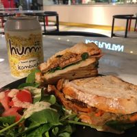 Bahn mi at Kafé Plattan in Stockholm