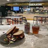  at Kafé Plattan in Stockholm