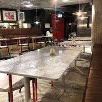 Seating   at Kafé Plattan in Stockholm